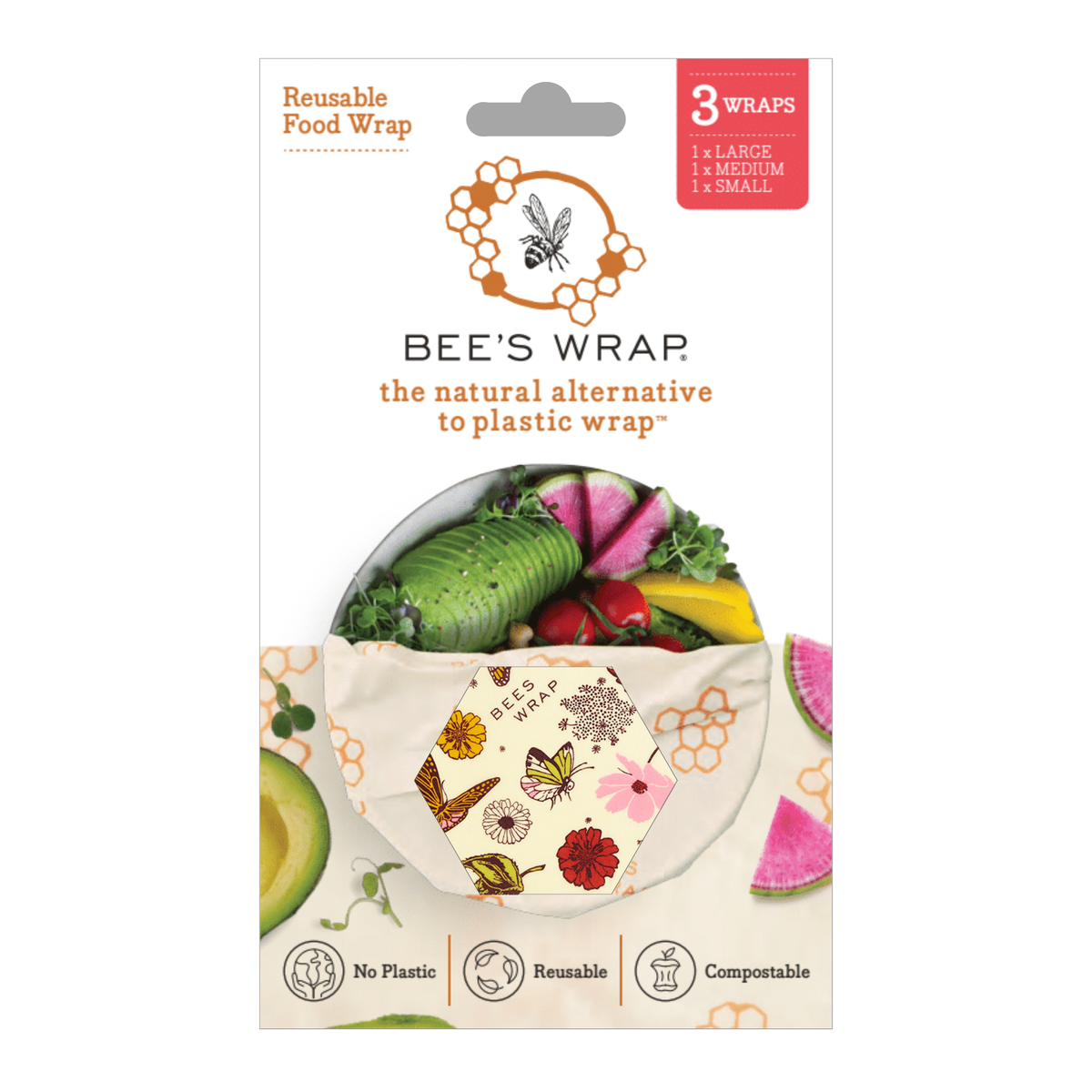 Bee's Wrap, Assorted 3 Pack