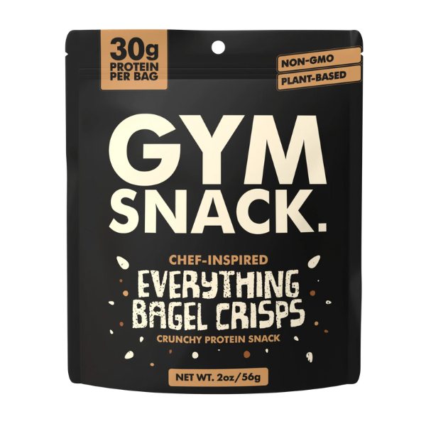 Everything Bagel Gym Snack