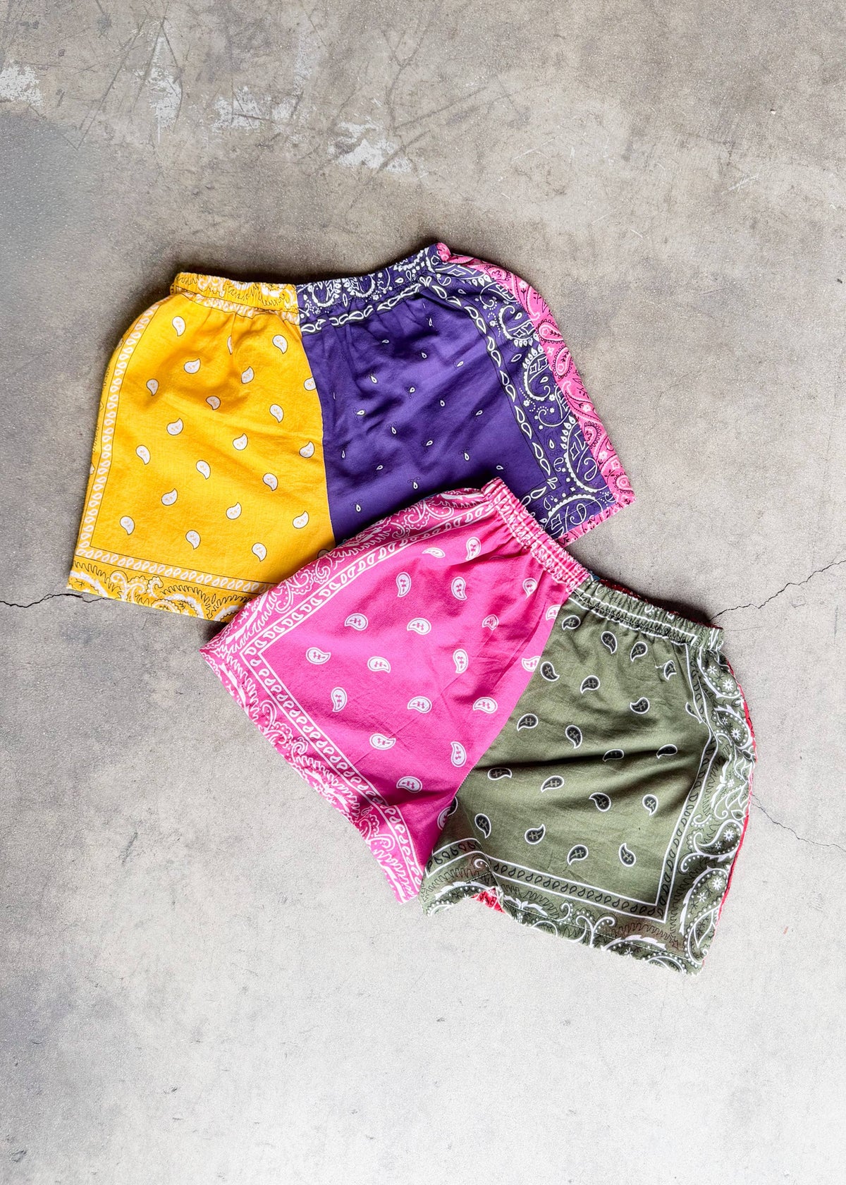 Bandana Pieced Short