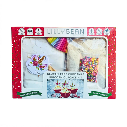Christmas Unicorn Cupcake Kit (Vegan & GF)