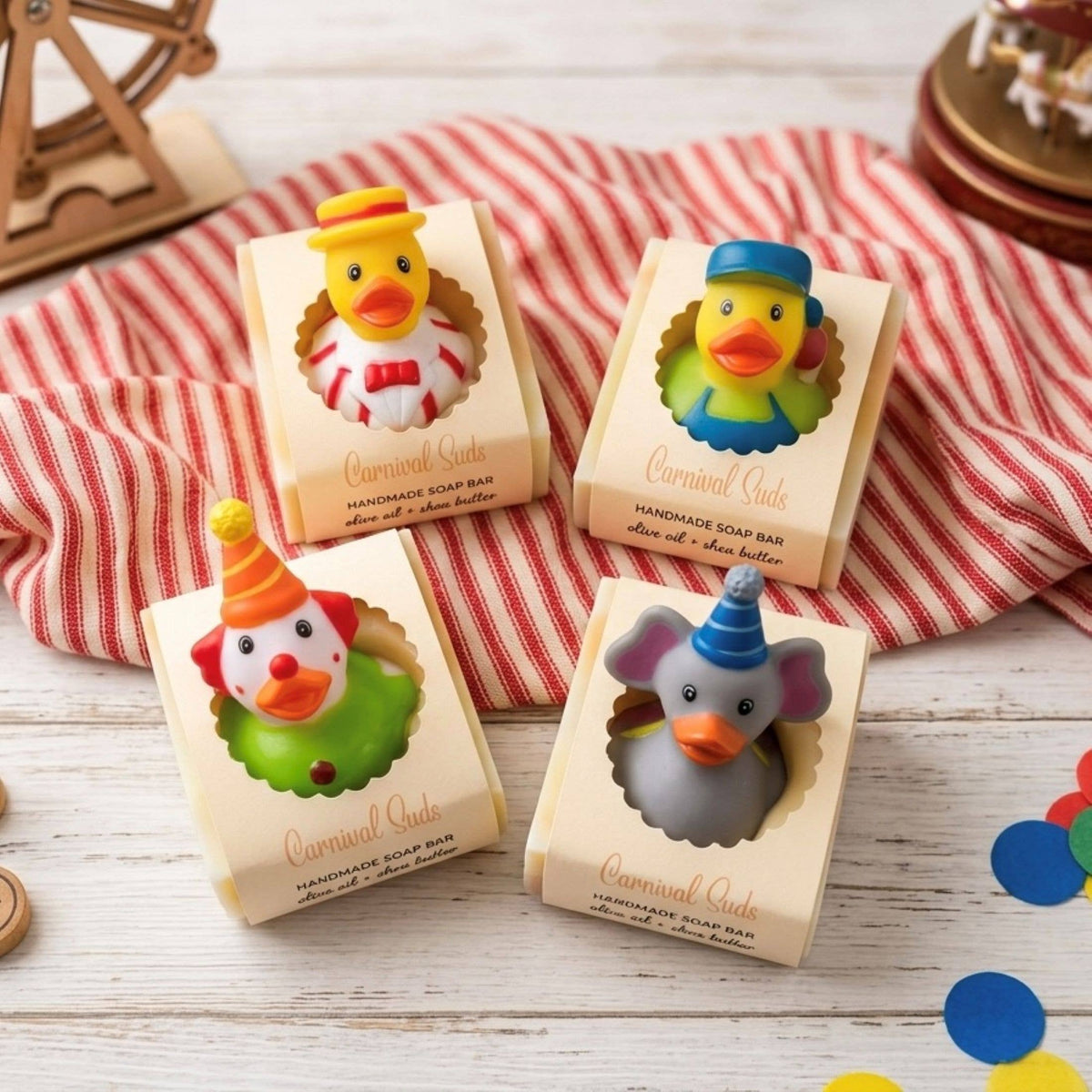 Carnival Suds Handmade Novelty Soap Bar