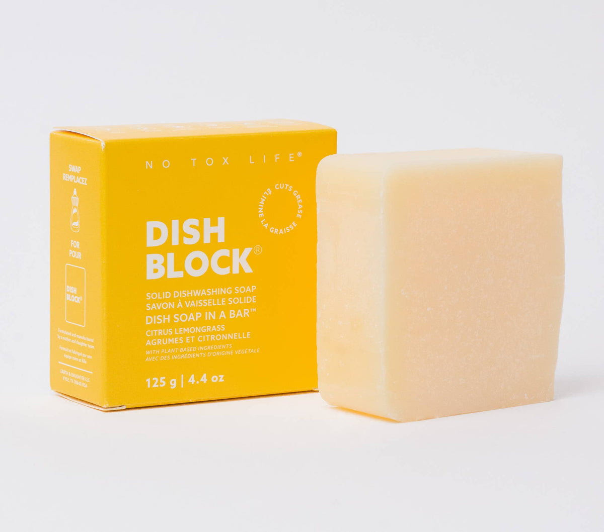 No Tox Life Solid Dish Soap Bar