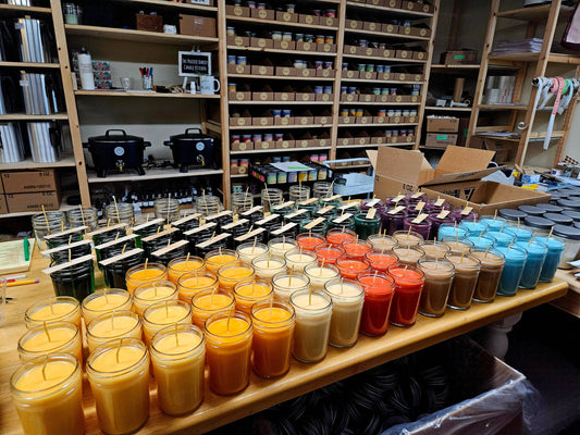 Happy Holidays Soy Wax Candle