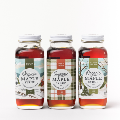 Limited Edition Holiday Maple 8oz Trio