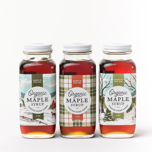 Limited Edition Holiday Maple 8oz Trio