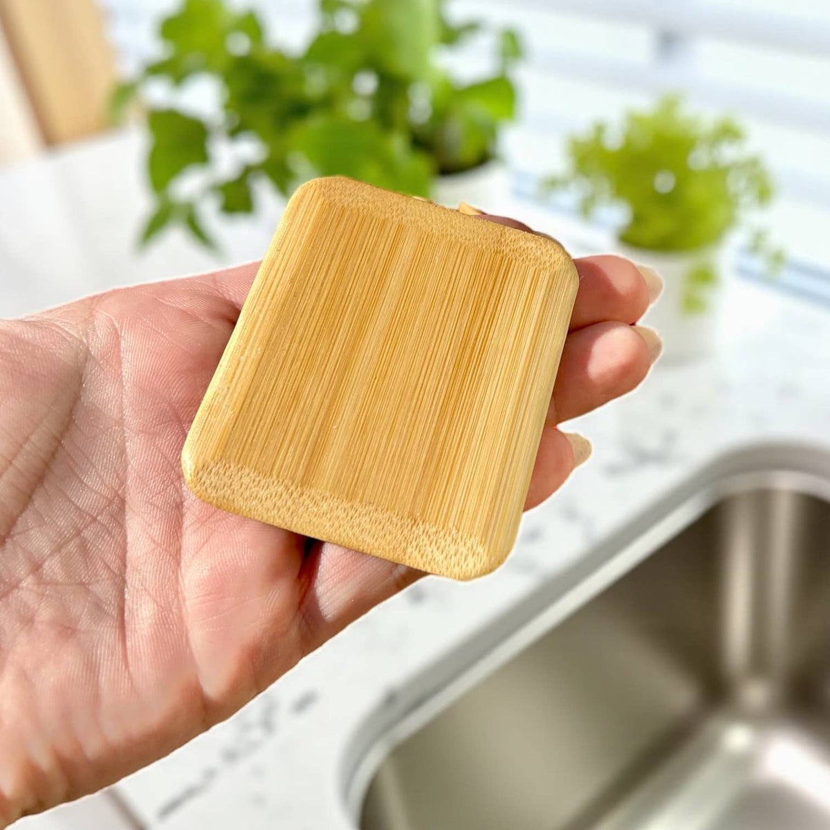 Bamboo Pot Scraper