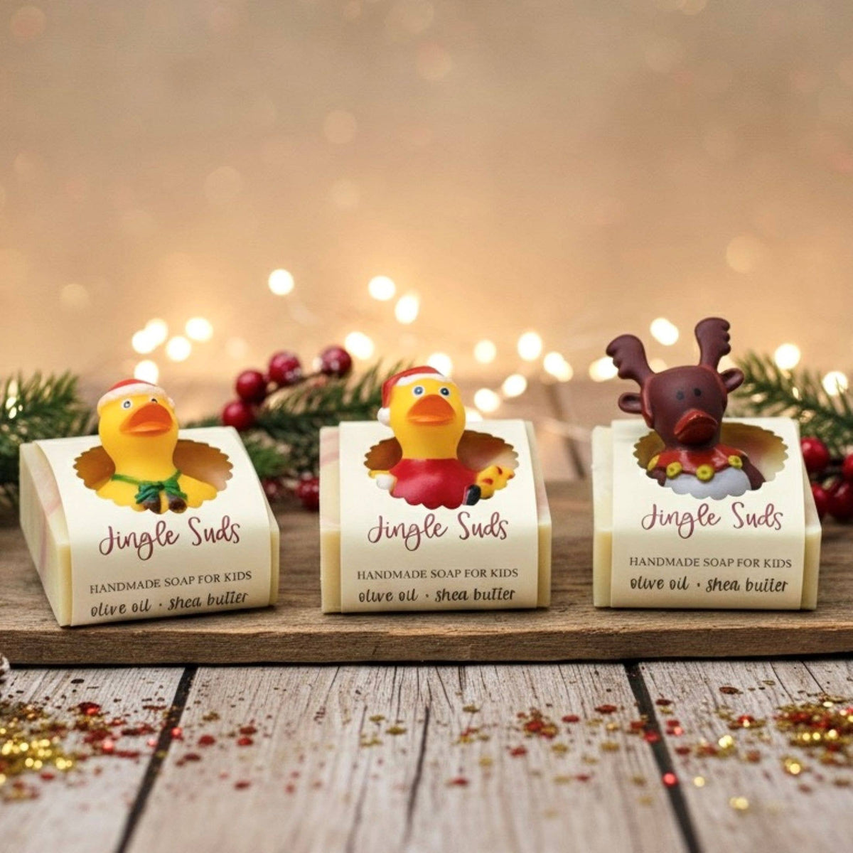 Jingle Suds Holiday Handmade Soap Bar