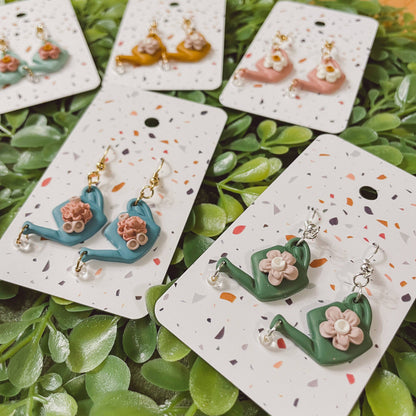 Garden Watering Can Earrings