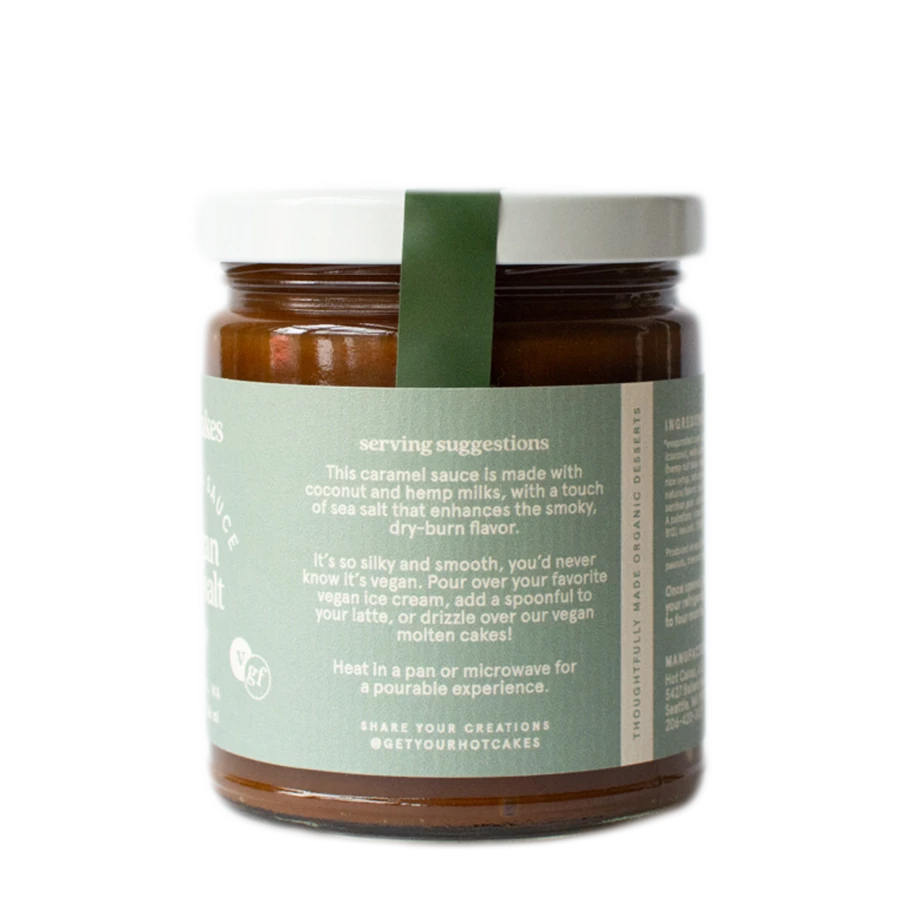 Vegan Sea Salt Caramel Sauce