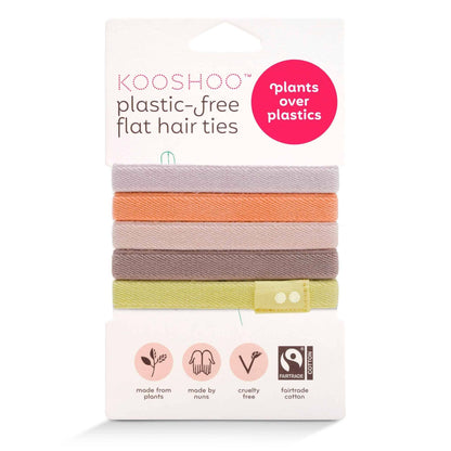 Plastic-free Hair Ties