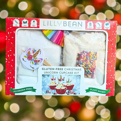Christmas Unicorn Cupcake Kit (Vegan & GF)