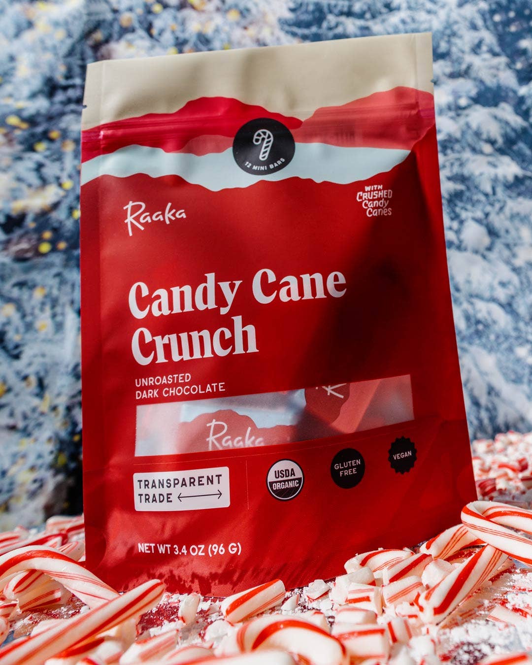Candy Cane Crunch Minis Bag