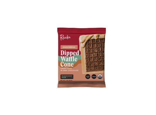 Gingerbread Dipped Waffle Cone