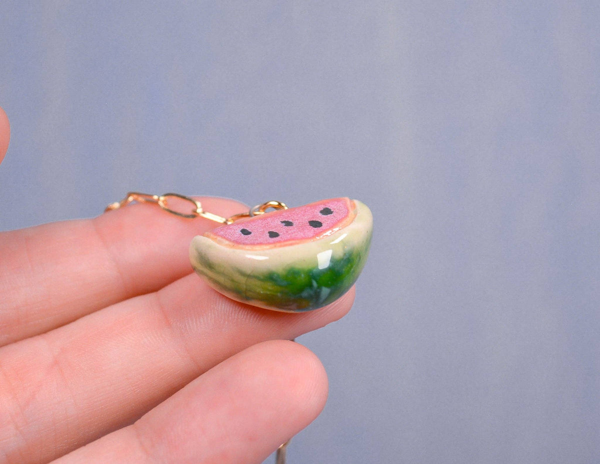 Watermelon Charm Necklace
