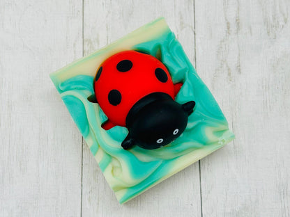 Ladybug Handmade Soap Bar for Kids