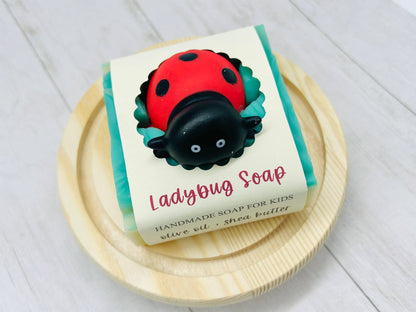 Ladybug Handmade Soap Bar for Kids