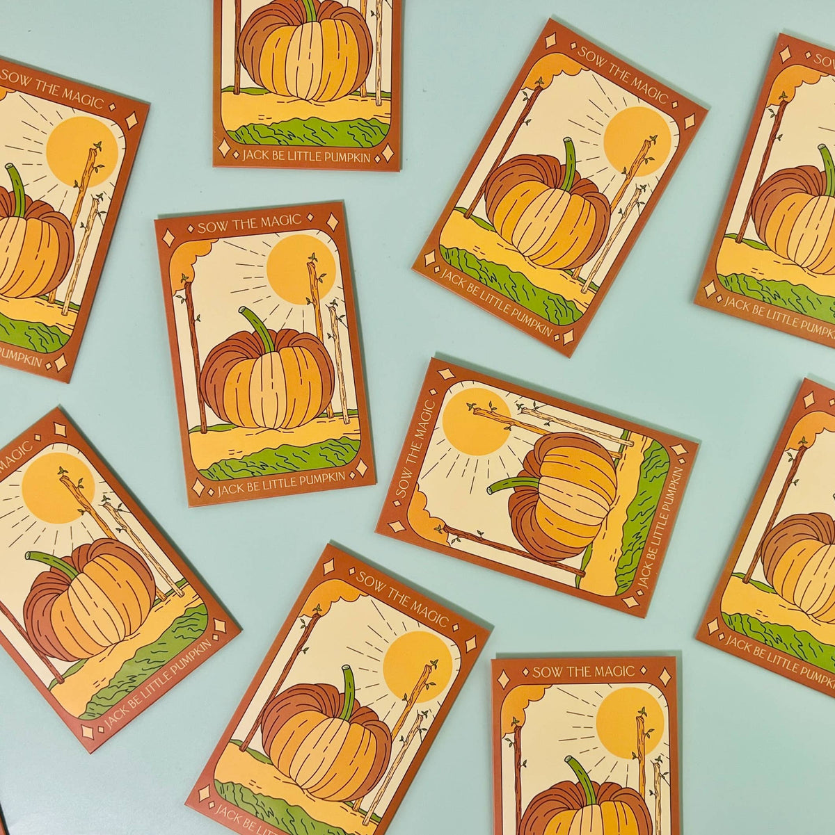 Jack Be Little Pumpkin Tarot Garden