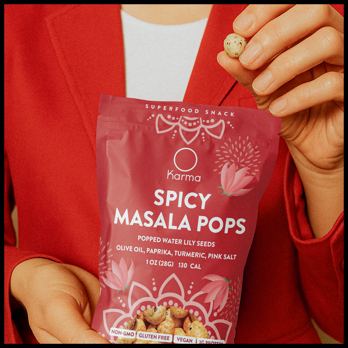 Spicy Masala Lily Seed Pops