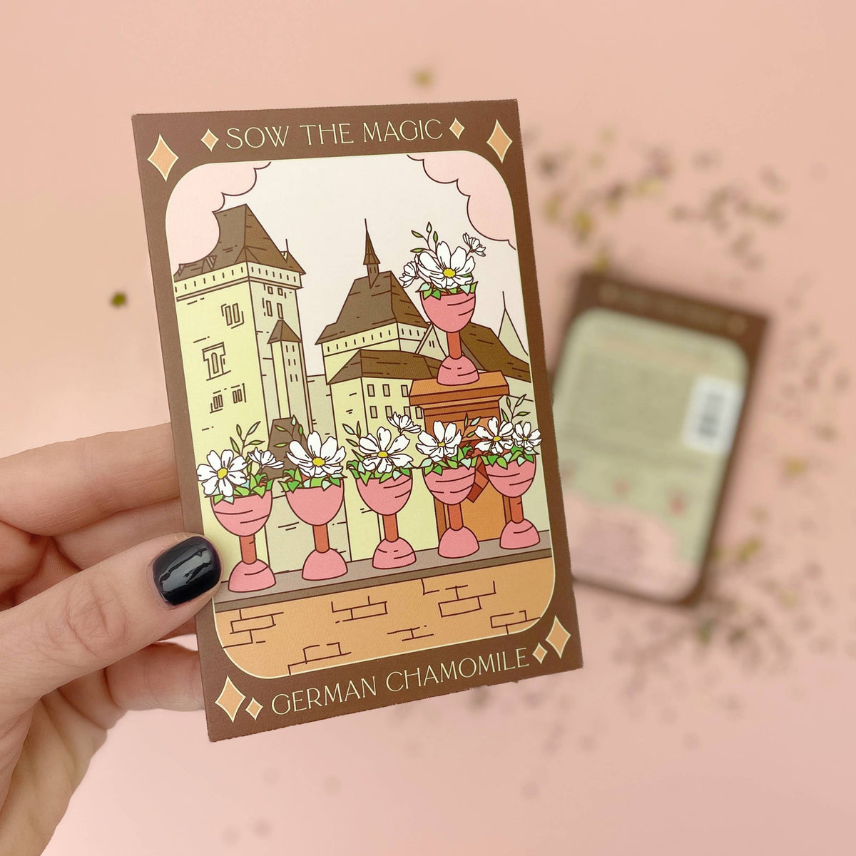 German Chamomile Tarot Garden