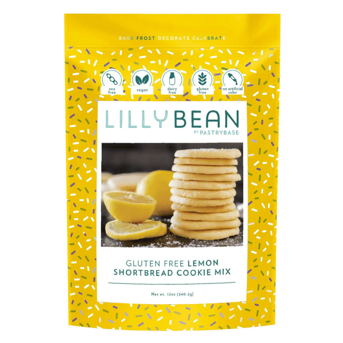 Lemon Shortbread Cookie Mix (Vegan & GF)