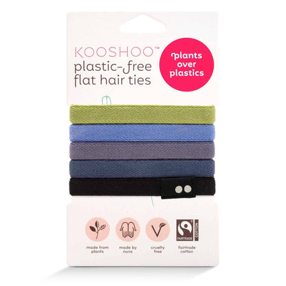 Plastic-free Hair Ties