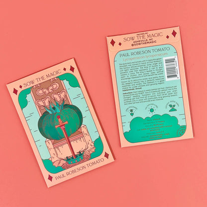Paul Robeson Tomato Tarot Garden