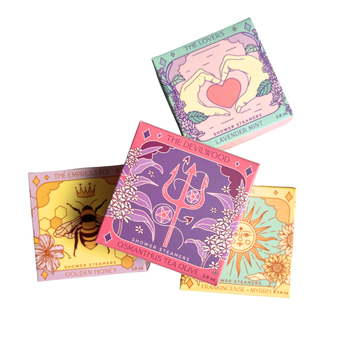 The Empress Bee Shower Steamer Set