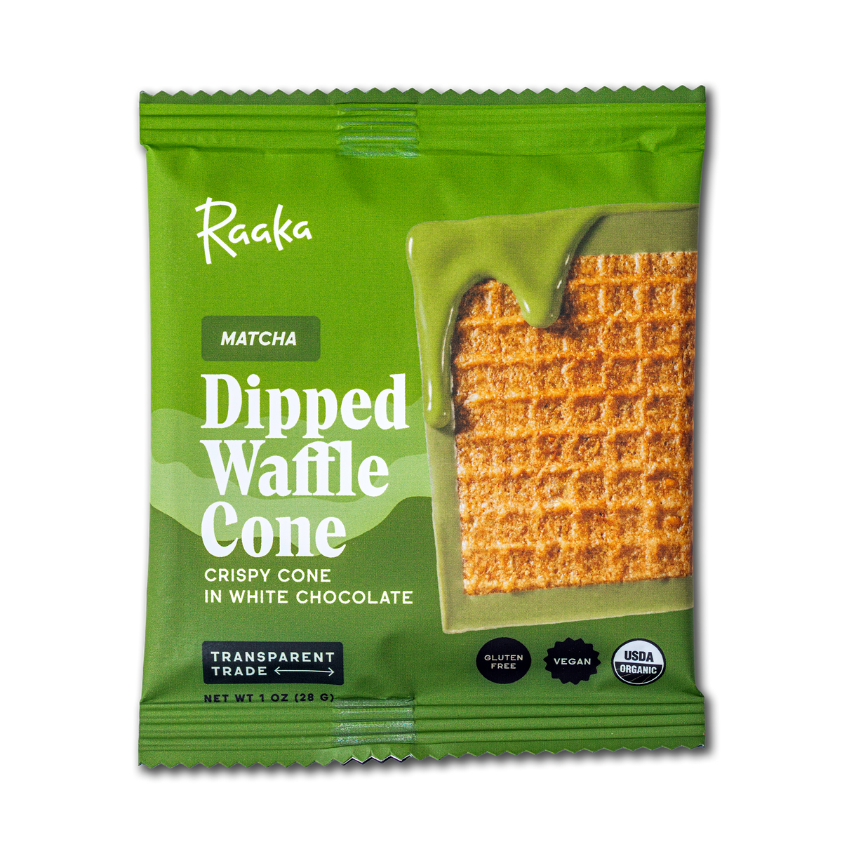 Matcha Dipped Waffle Cone White Chocolate Bar