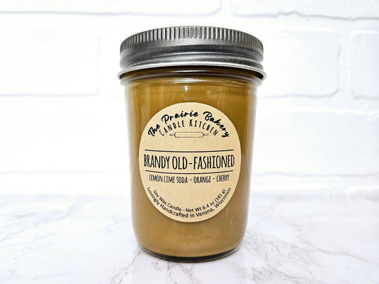 Brandy Old Fashioned Scented Soy Wax Candle