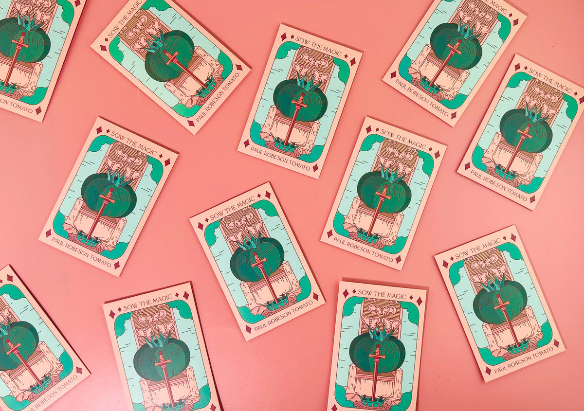 Paul Robeson Tomato Tarot Garden