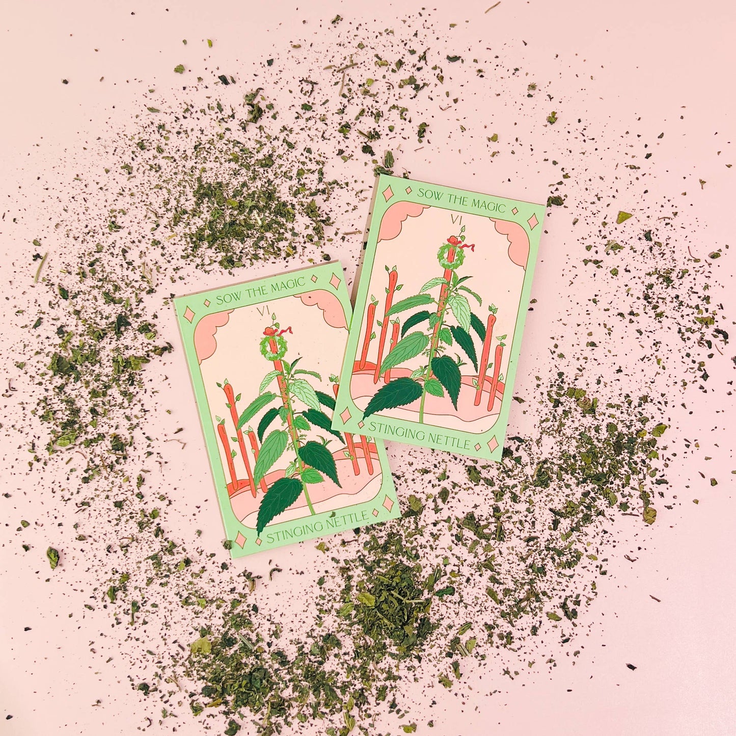 Stinging Nettle Tarot Garden