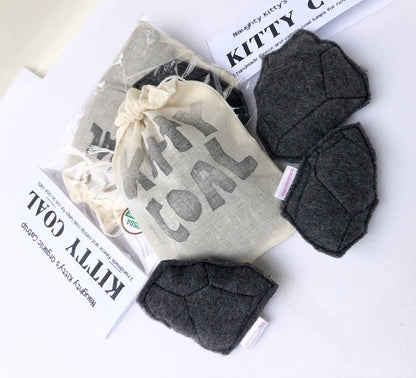 Catnip Kitty Coal in Muslin Bag
