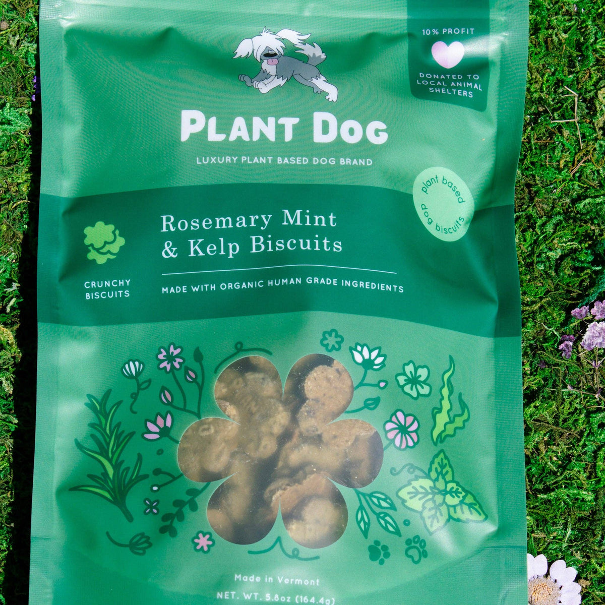 Rosemary Mint and Kelp Biscuit