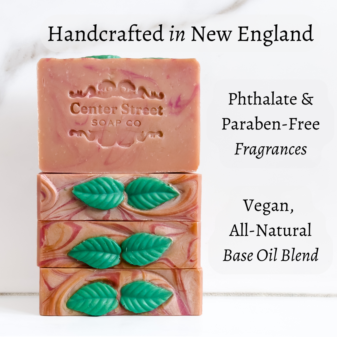 Sweet Peach Summer Handmade Soap Bar