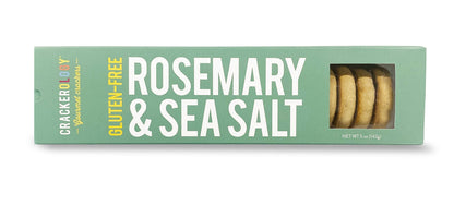 Gluten-free Rosemary & Sea Salt Crackers