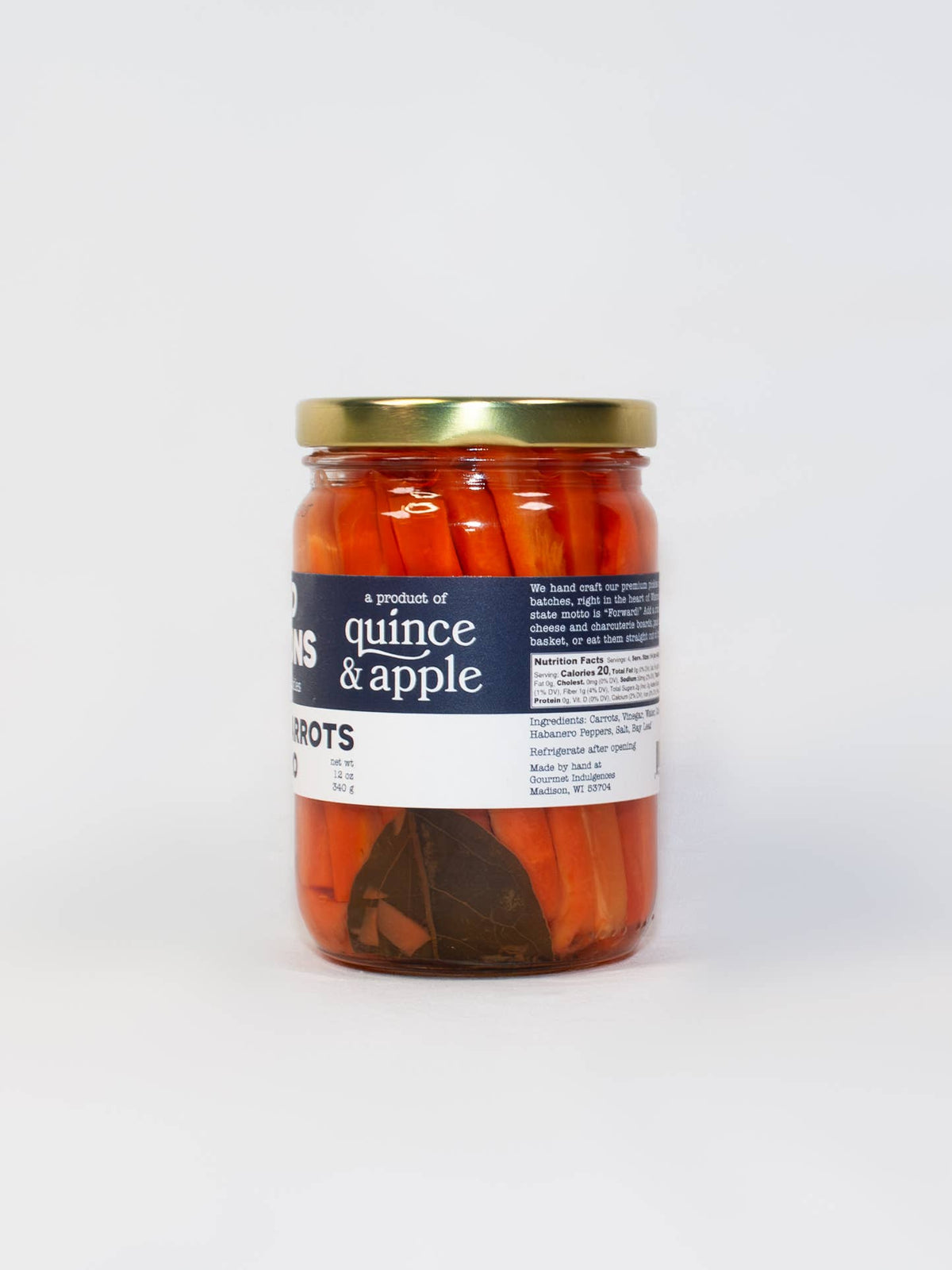 Pickled Carrots & Habanero