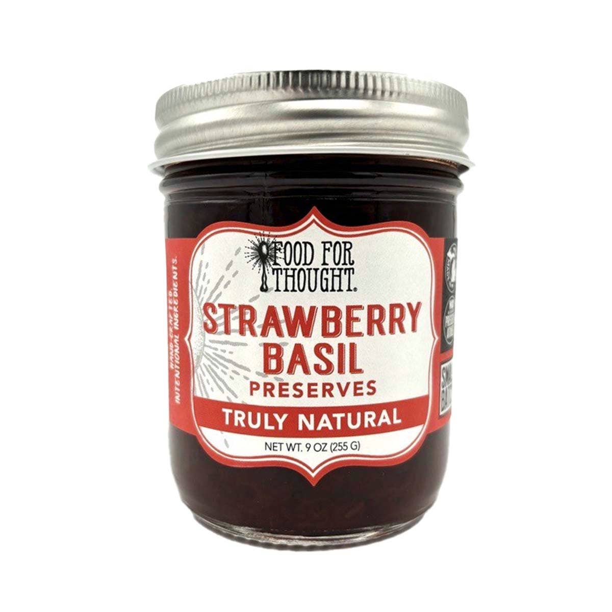 Strawberry Basil Preserves