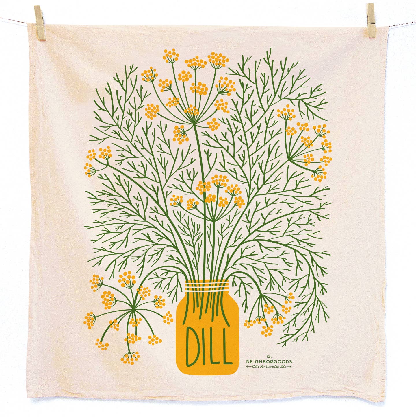 Fresh Herbs Tea Towel Set