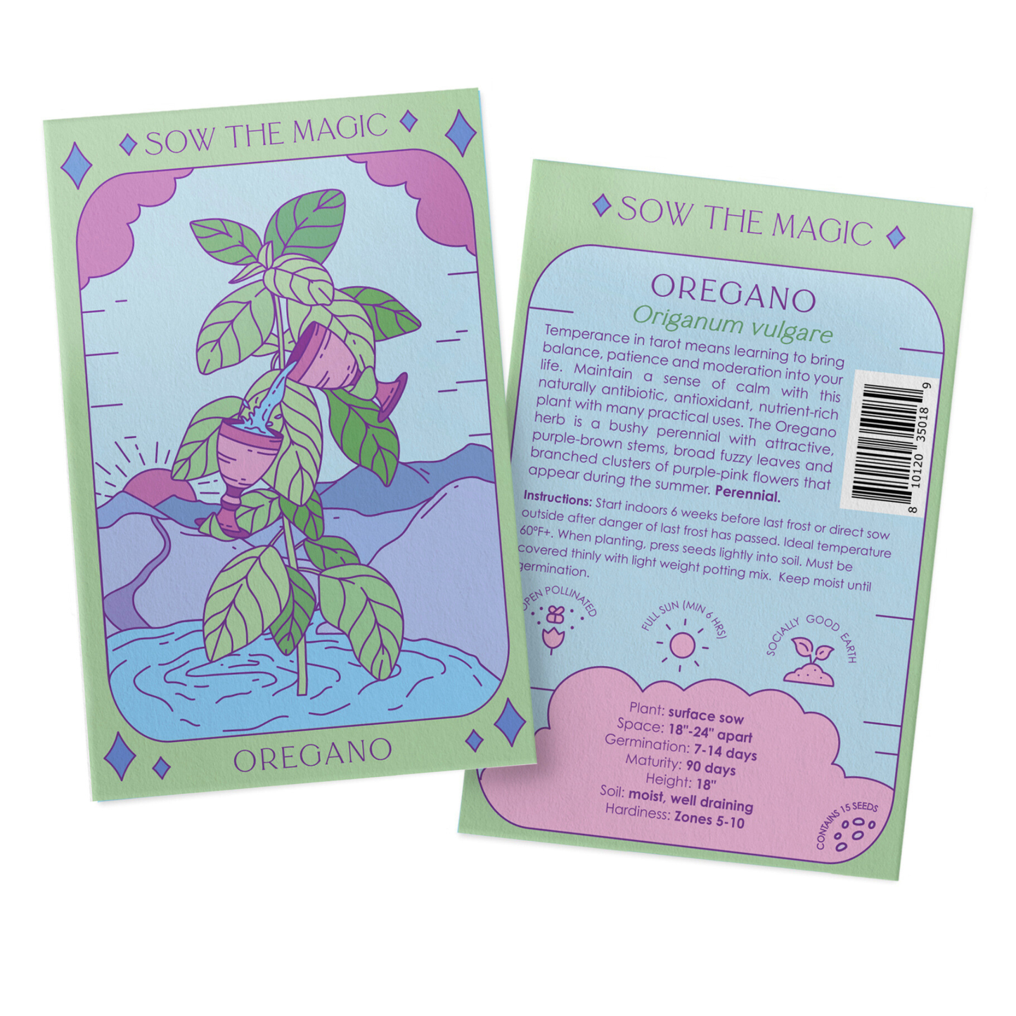 Oregano Tarot Garden