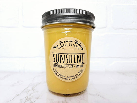 Sunshine Scented Soy Wax Candle