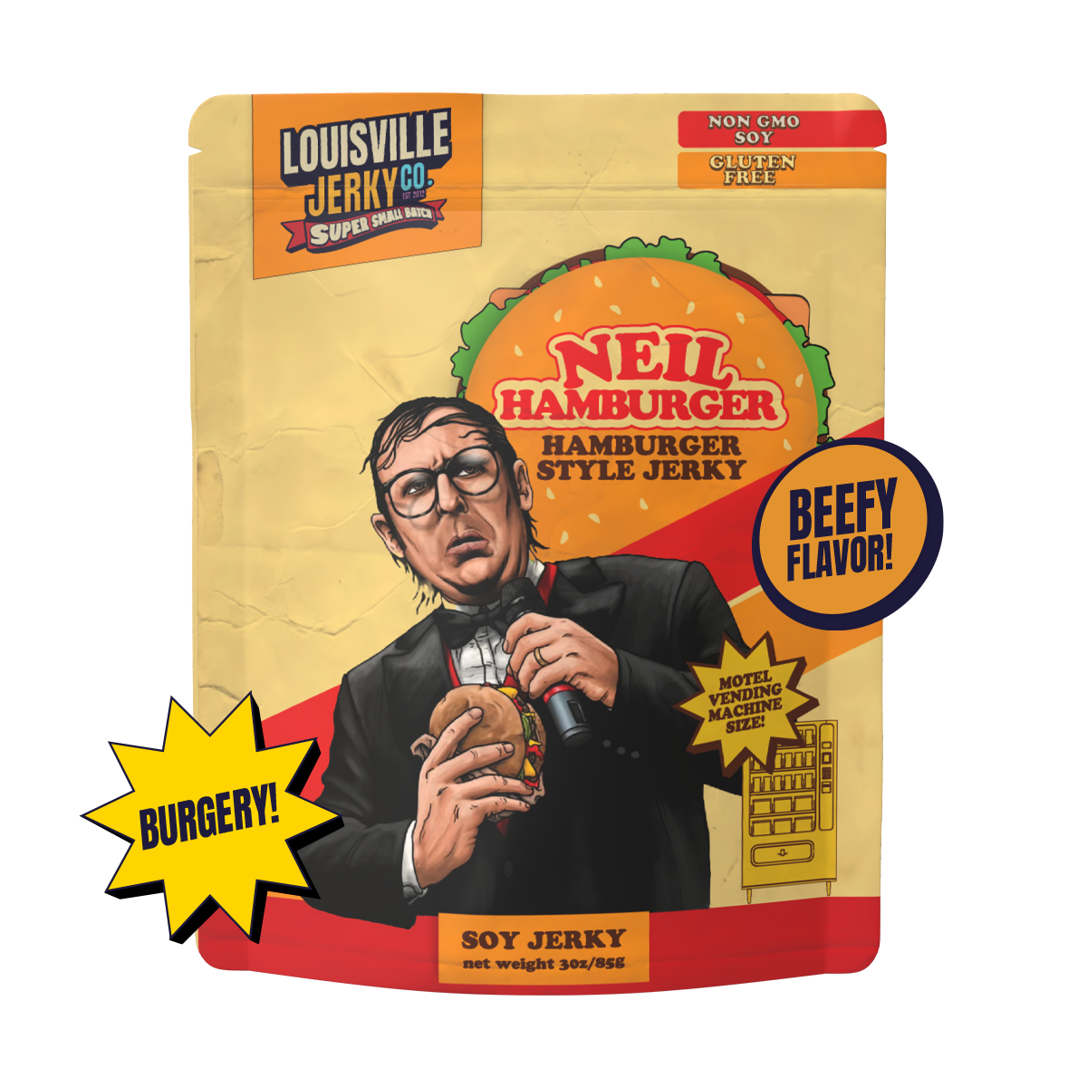 Small Batch Neil Hamburger Plant Based Jerky