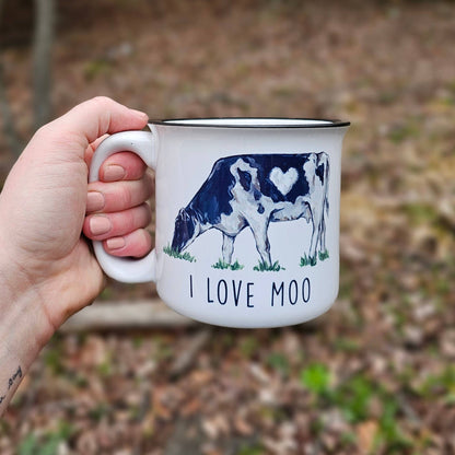 I Love Moo Cow Coffee Mug
