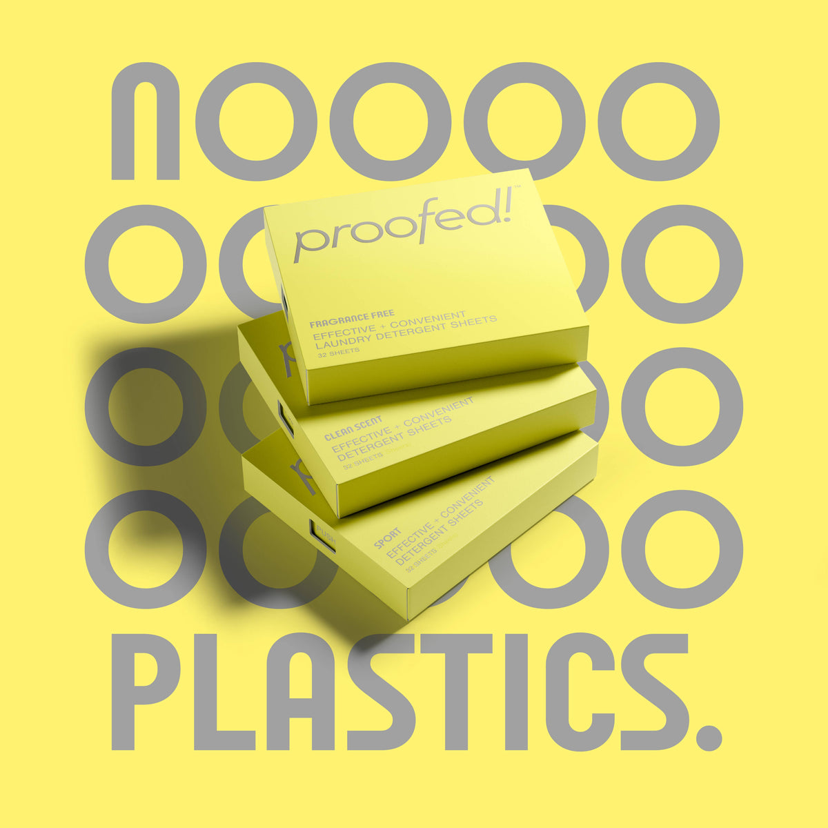 100% Plastic Free Laundry Detergent Sheets