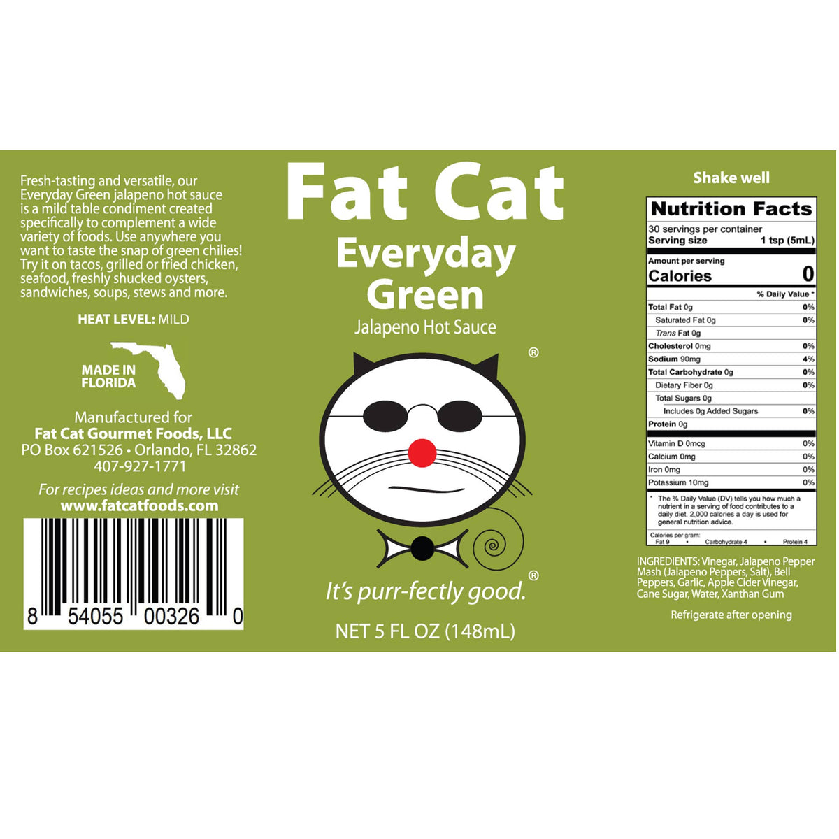 Everyday Green Jalapeno Hot Sauce