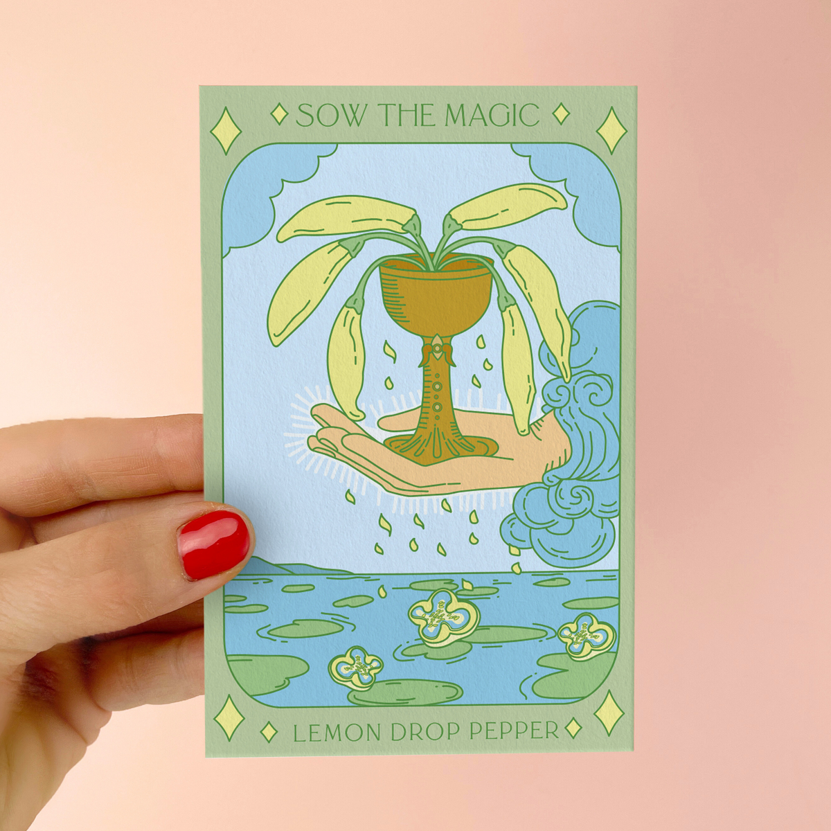 Lemon Drop Pepper Tarot Garden