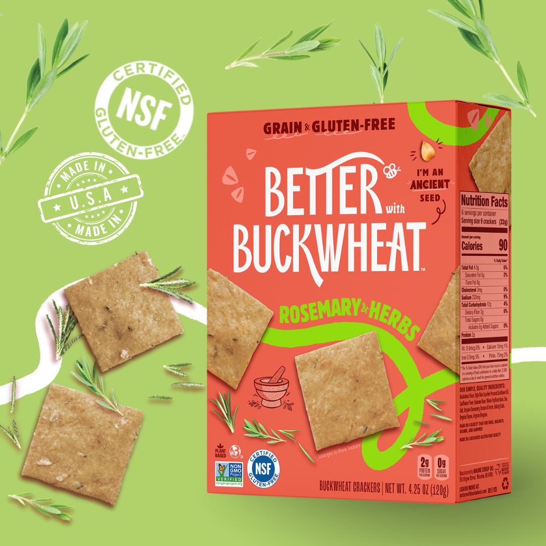 Rosemary + Herbs Crackers