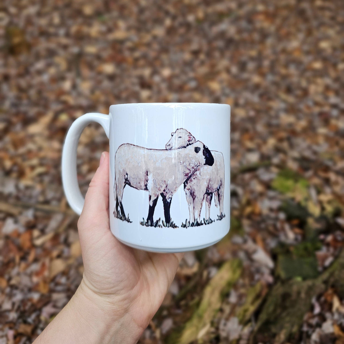 Lambs Martin & Franklin Coffee Mug