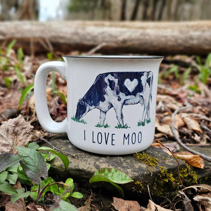 I Love Moo Cow Coffee Mug