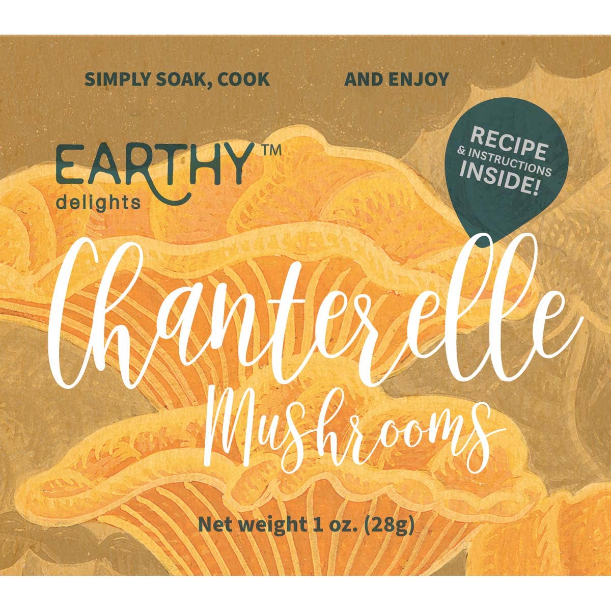 Dried Chanterelle Mushroom