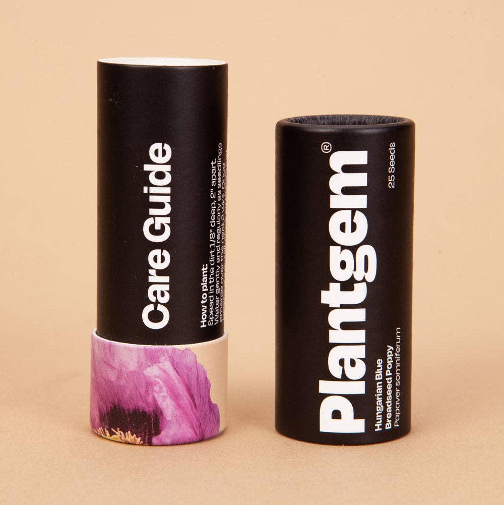 Hungarian Blue Breadseed Poppy - 25 Seeds